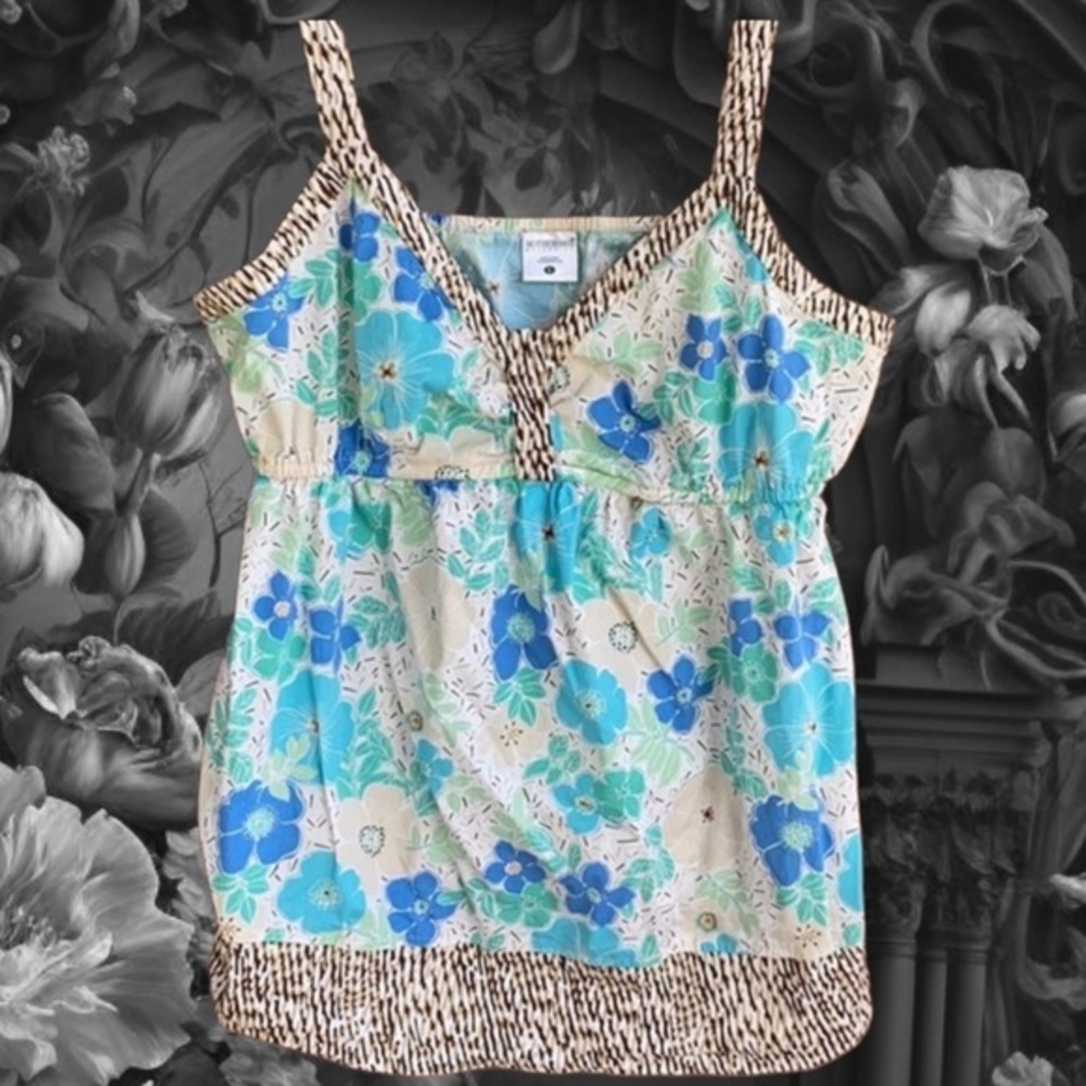 Motherhood‎ Maternity floral tank top
